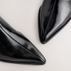 FOSSE3588 Black Block Heeled Ankle Boots - Image 7
