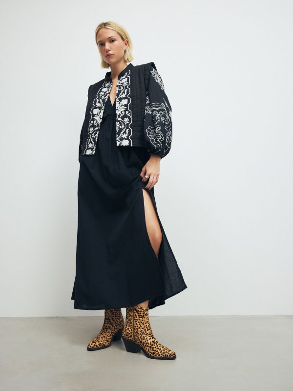 FOSSE3591 Print Standard/Wide Leather Ankle Cowboy Boots - Image 8